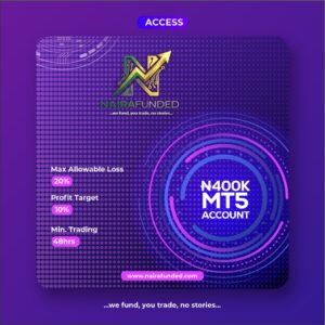 400k MT5 ACCOUNT